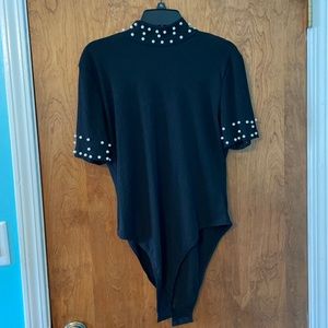 Black pearl bodysuit